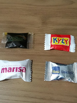 Balas tradicionais com sua logomarca - frete a combinar