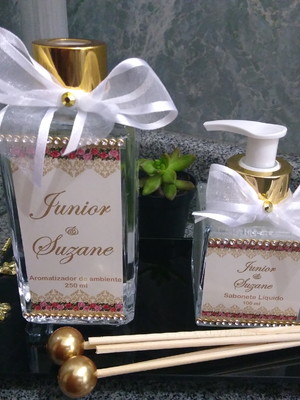 Kit aromatizante e sabonete líquido - bodas