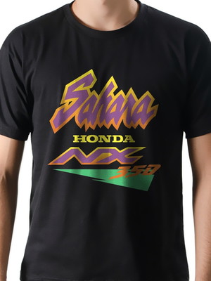 Camiseta camisa moto honda nx 350 sahara 1999 100% algodão