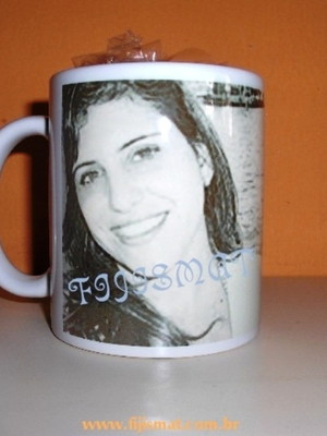 Caneca porcelana 330ml personalizada com sublimação