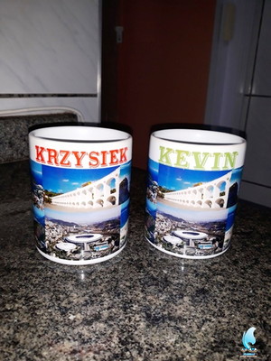 Caneca porcelana 330ml personalizada com sublimação