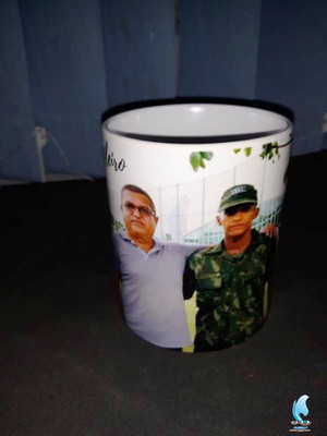 Caneca porcelana 330ml personalizada com sublimação