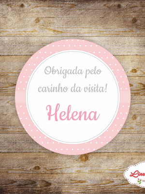 Tag lembrancinha - maternidade
