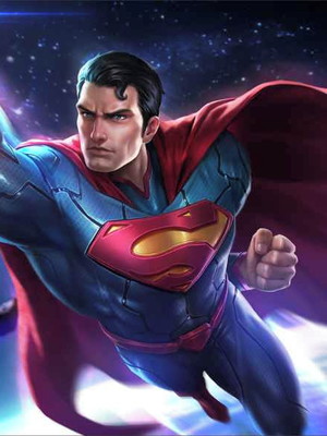 Painel super homem g - frete grátis