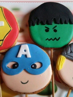 Biscoito os vingadores