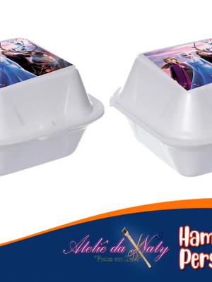Hamburgueira personalizada - frozen 2