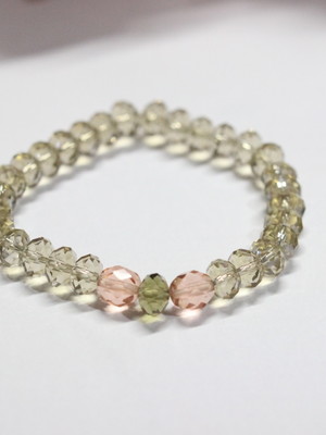 Pulseira cristais sintéticos