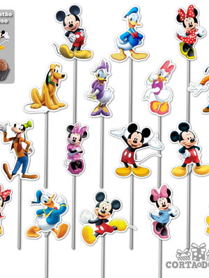 Topper turma do mickey