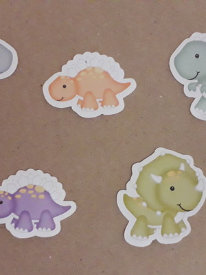 Aplique dinossauro cute