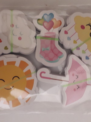 Aplique chuva de amor