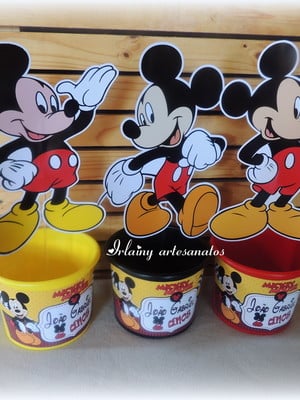 Centro de mesa mickey