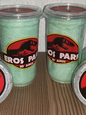 Algodão doce jurassic park