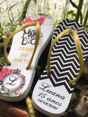 Chinelo para 15 anos