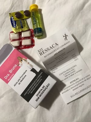 Kit ressaca formatura medicina