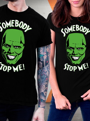 Camiseta o máscara stanley ipkiss anos 90 filme jim carrey