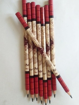 Lápis personalizados harry potter