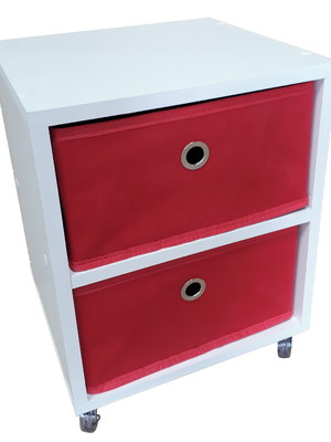 Mesa de cabeceira com gaveta branco gaveteiro