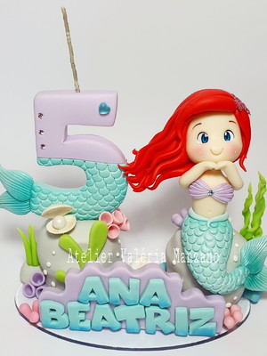 Vela da pequena sereia