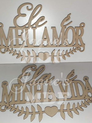 Placas para cadeiras vazada cruas