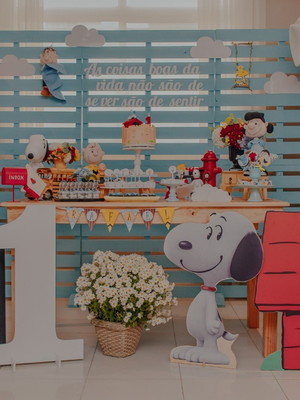 Aluguel pegue e monte snoopy