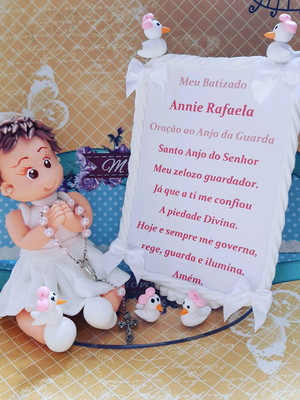 Topo de bolo batizado