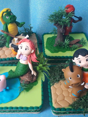 Caixa cenário - festa folclore brasileiro