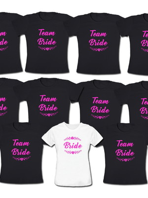 Kit despedida team bride com 11