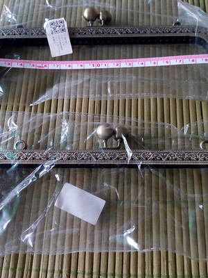 Fecho de metal para bolsa bronze