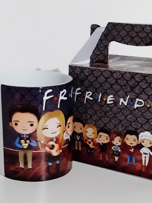 Caneca friends personagens