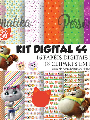 Kit digital 44 gatos
