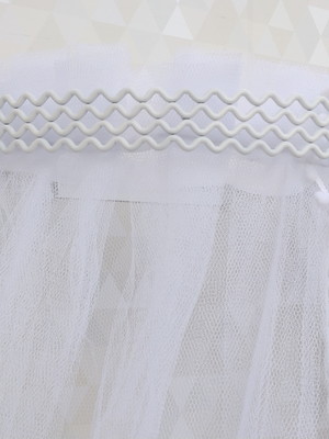 Dossel com cortinado tule filó