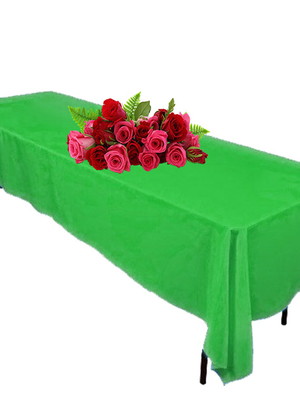 Toalha mesa sala jantar retangular 6 lugares verde bandeira