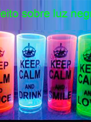 Copo long drink neon