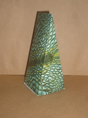 Cone triangular estampado