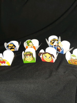 50 forminhas em 3d para doce no tema da sua festa.