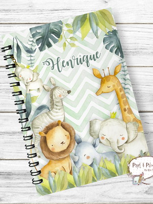 Livro do bebê safari - menino