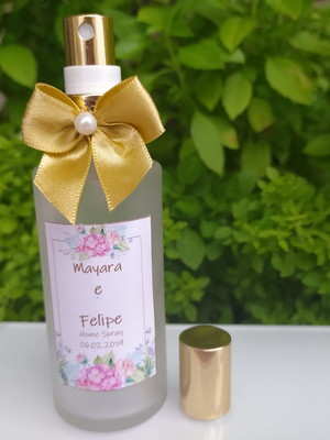 Home spray luxo - lembrancinha casamento