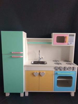 Cozinha infantil em mdf de 15mm