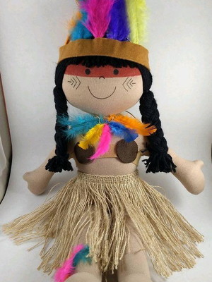 Boneca de pano índia