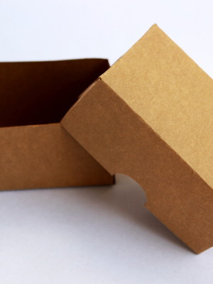 100 caixas para 2 doces pronta entrega 8x4x4 kraft