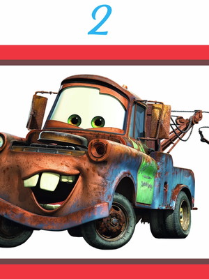 Quadros cars mcqueen disney (unidade)