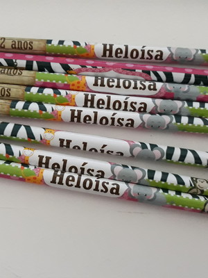 Lápis personalizado safári i