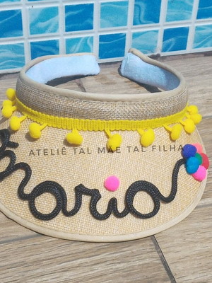 Viseira personalizada infantil