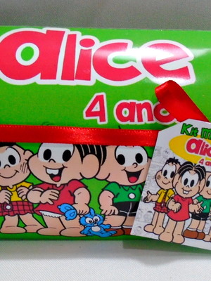 Lembrancinha turma da monica