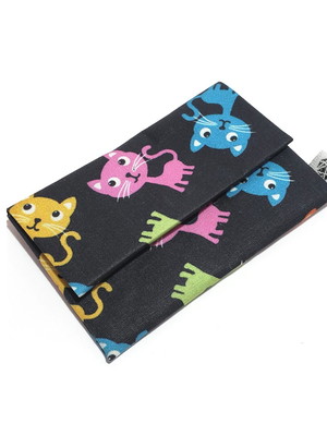 Mini porta moedas - cats