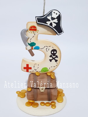 Vela tema pirata