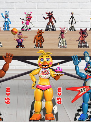 Display five night, totem enfeite de aniversario