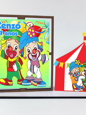 Lembrancinha patati e patata, porta retrato