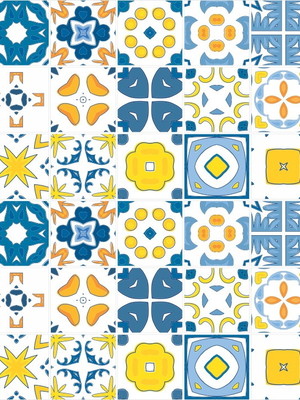 Adesivos decorativos azulejos portugueses