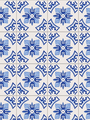 Adesivos decorativos azulejos arabesco